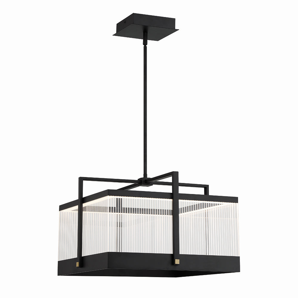 Tye LED Chandelier in Matte Black