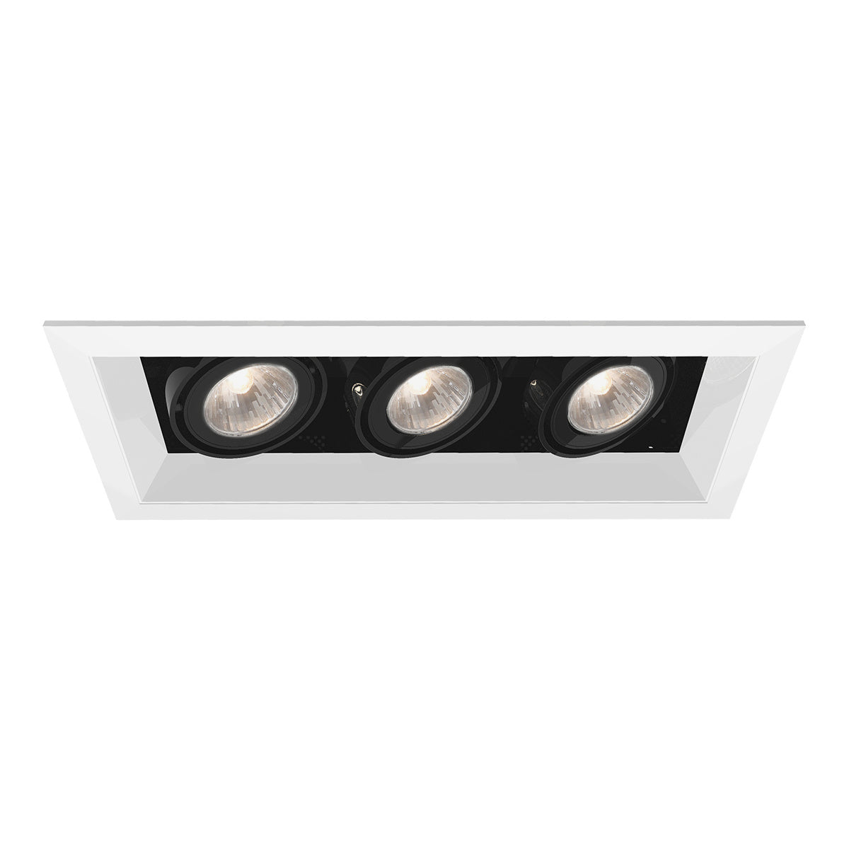 GU10 MULTI MULT,GU10,TRM,3LT,50W,WHT/BLK in White