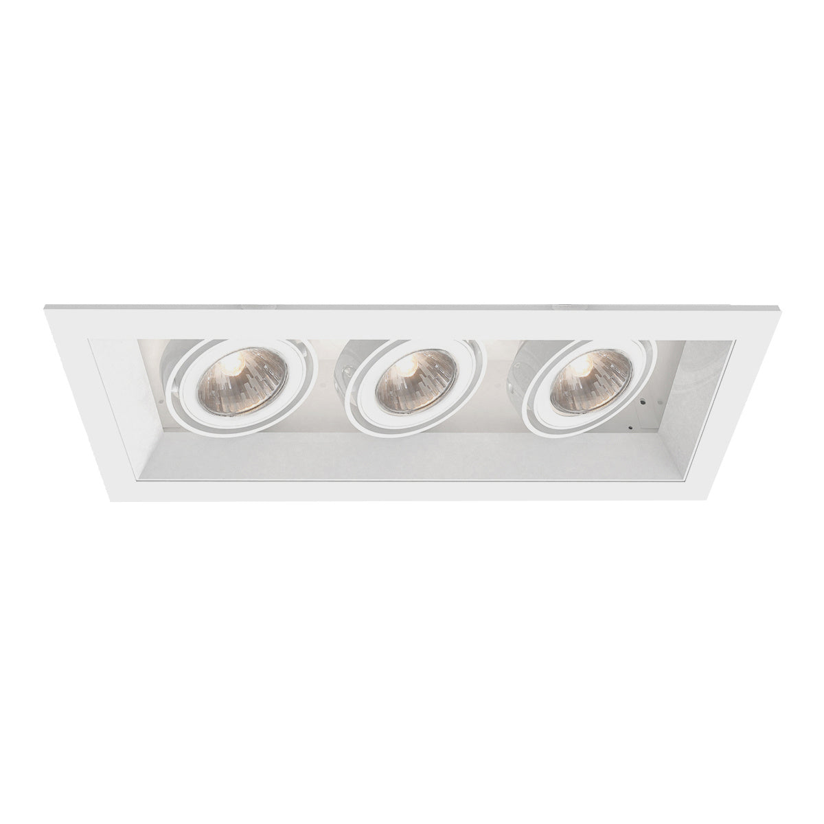 GU10 MULTI MULT,GU10,TRM,3LT,50W,WHT/WHT in White