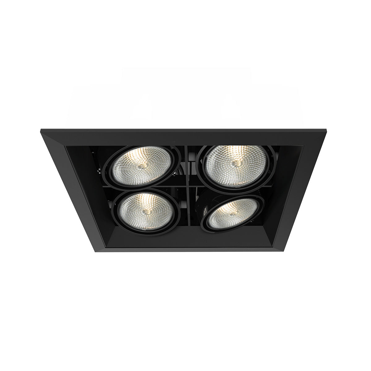 PAR20MULTI-GEN MULT,PAR20,TRM,4LT,SQ,BLK/BLK in Black