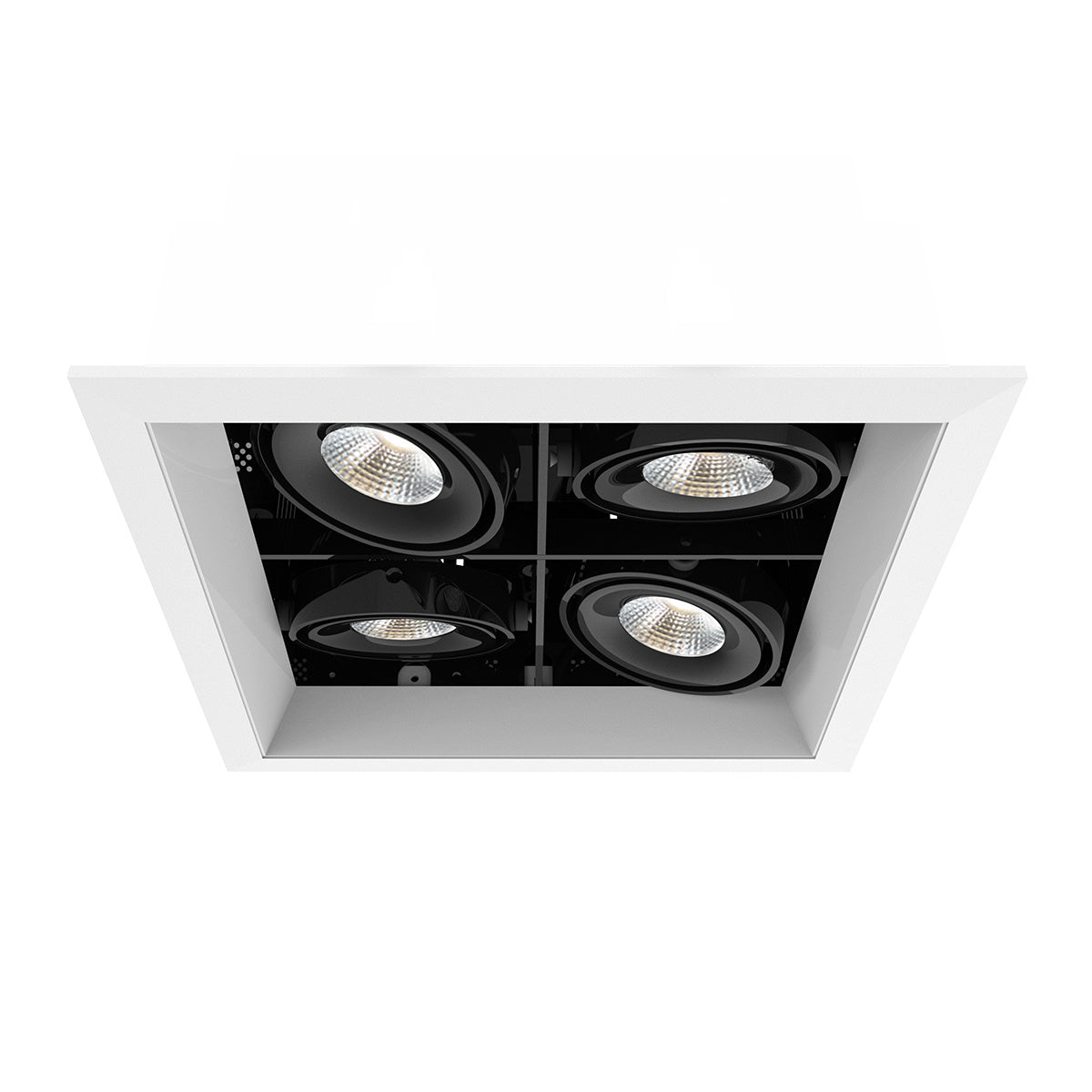 15W Multi LED Recessed Multiple in White