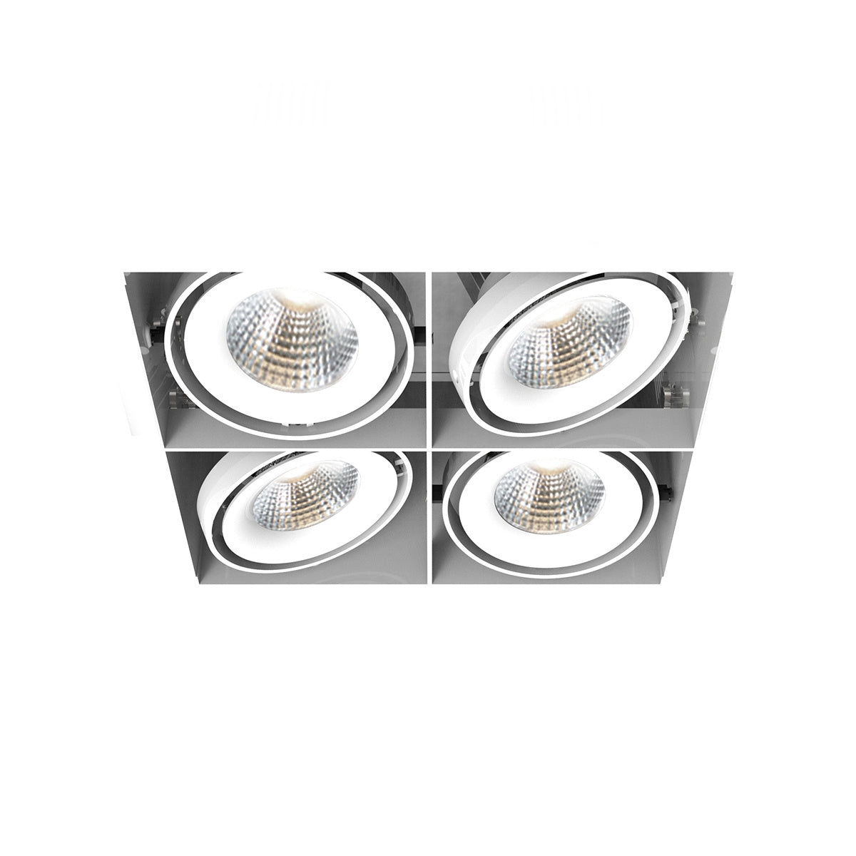 26W Multi LED Recessed Multiple in White