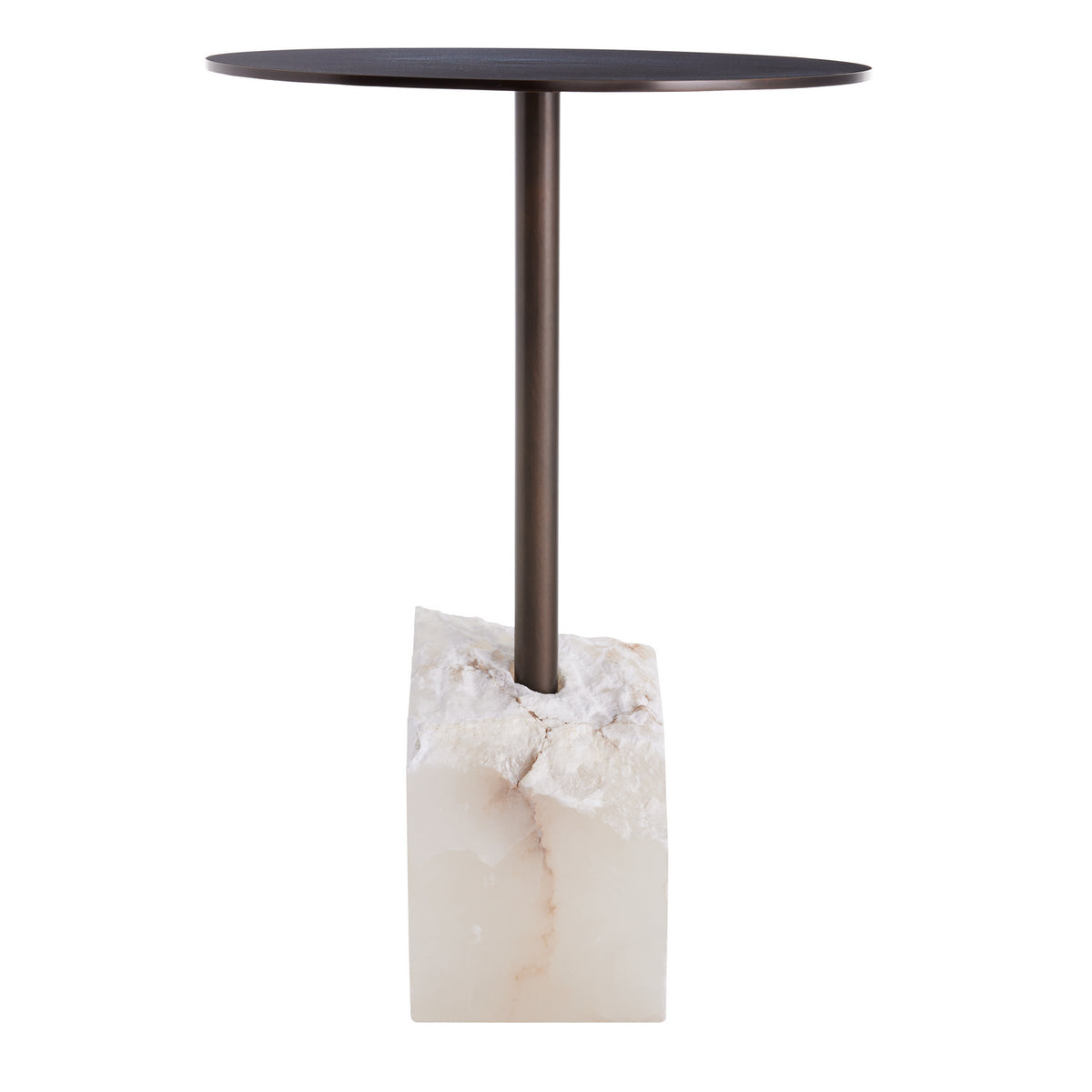Table d'appoint Jane en bronze