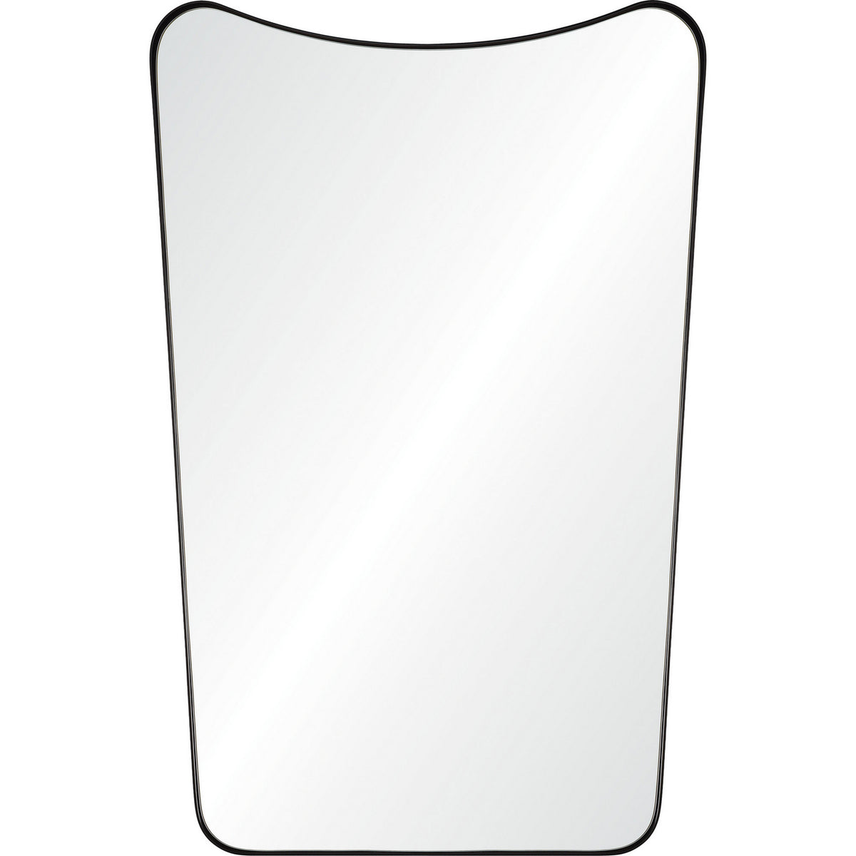 Nashua Mirror in Matte Black