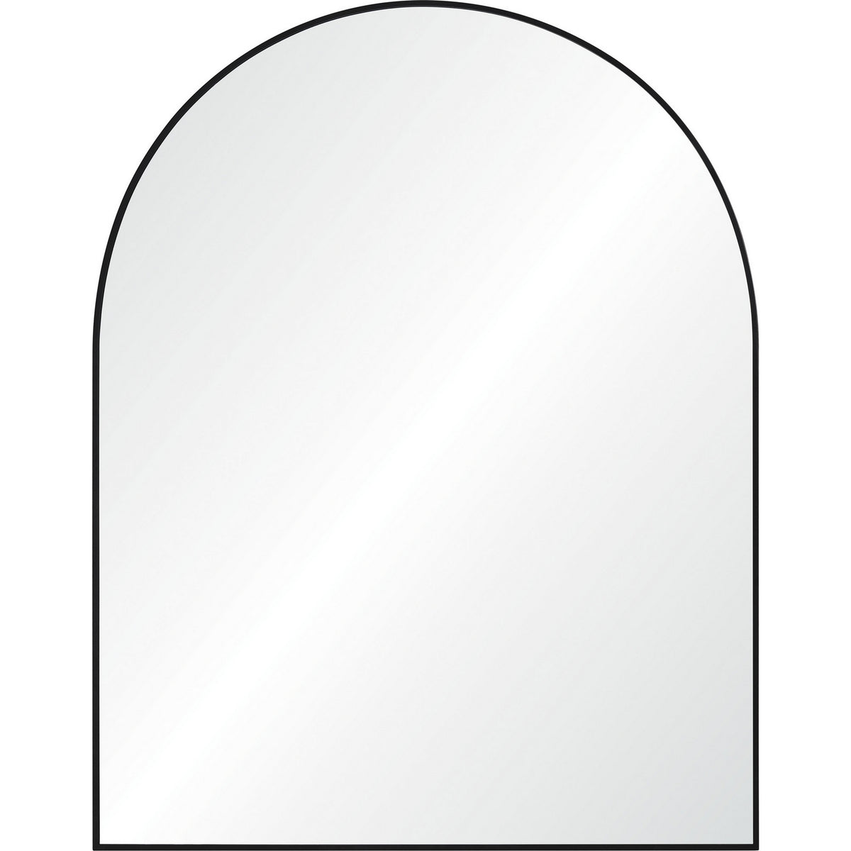 Lamia Mirror in Matte Black