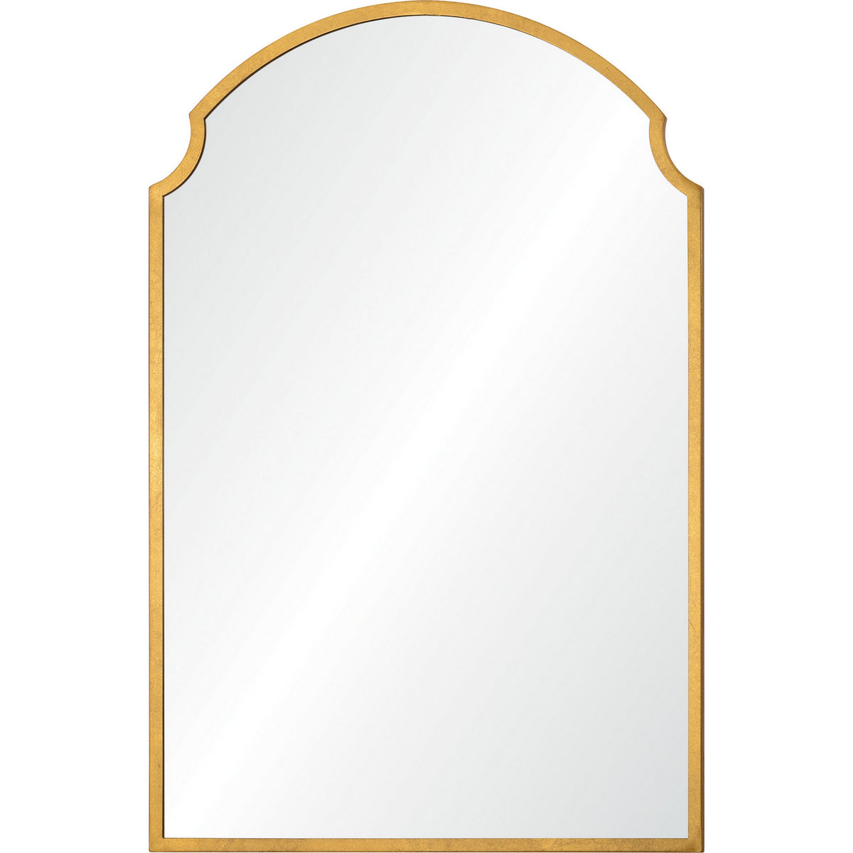 Christine Miroir en feuille d'or
