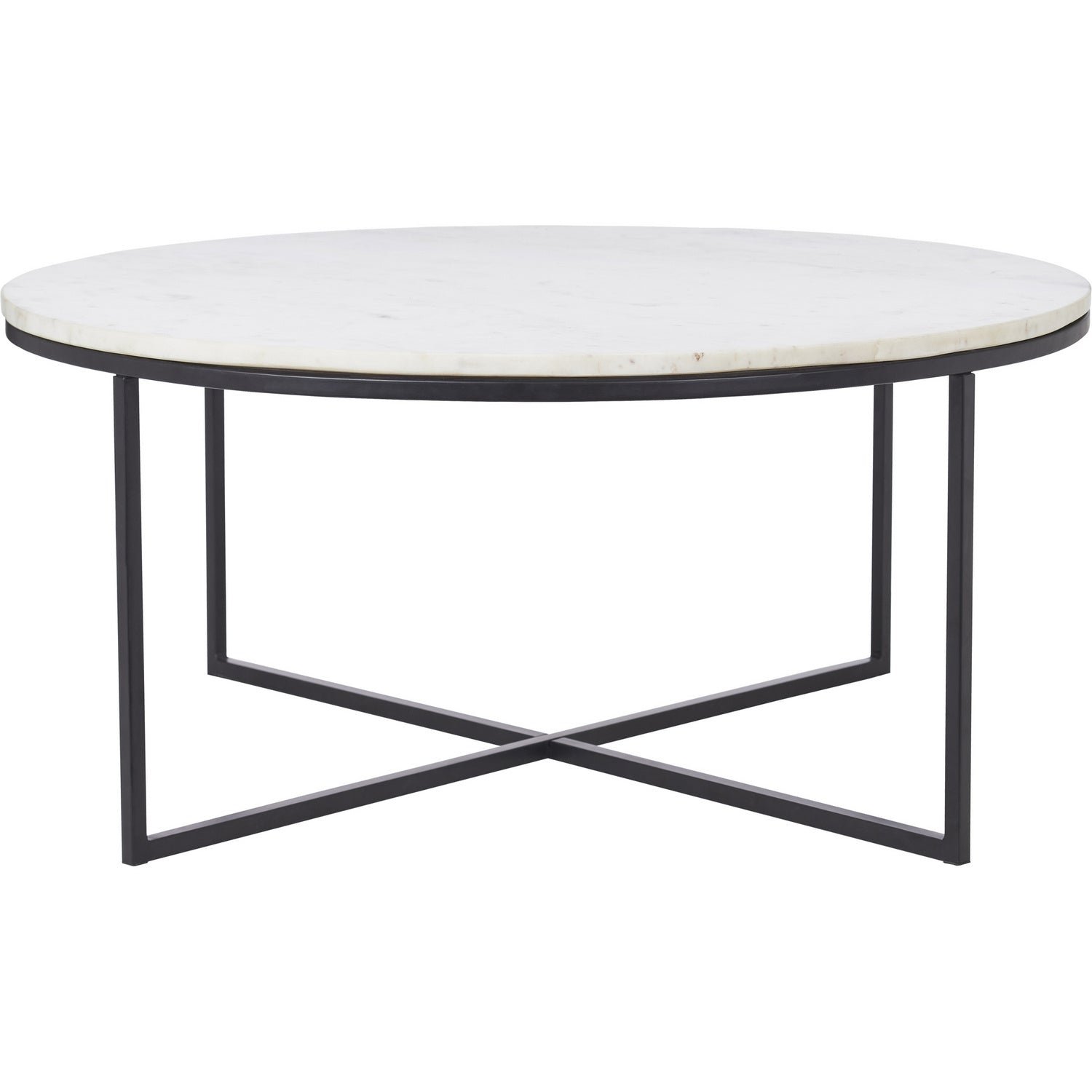 Livia Coffee Table in Matte Black