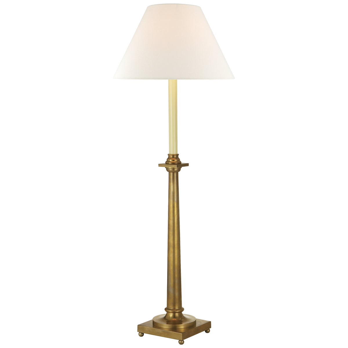 Swedish Column One Light Buffet Lamp
