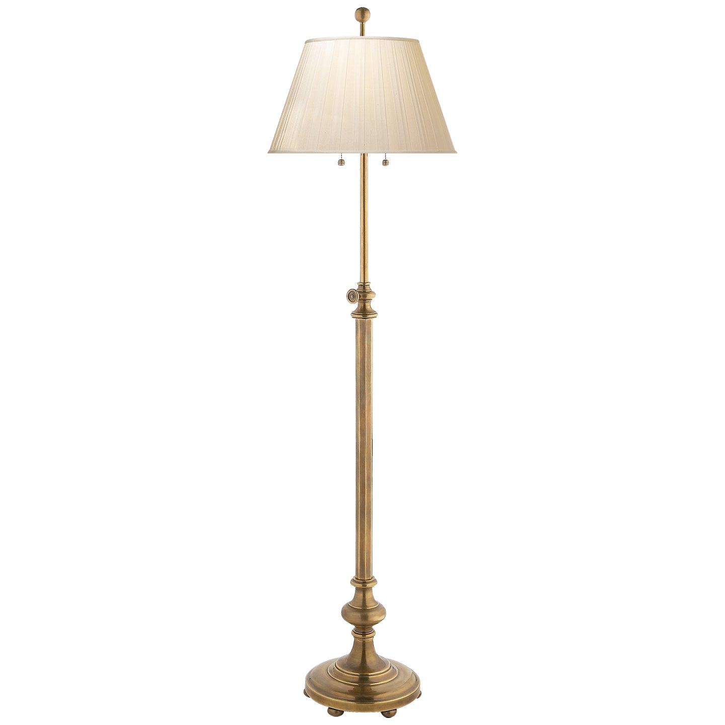 Lampadaire à deux lumières Overseas