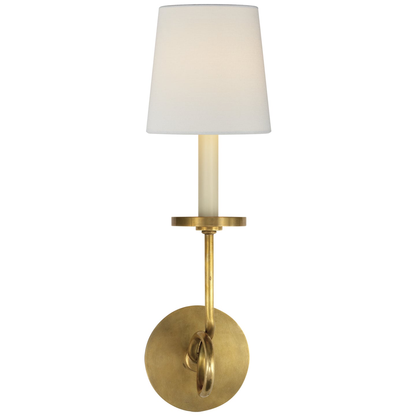 Symmetric Twist Wall Sconce