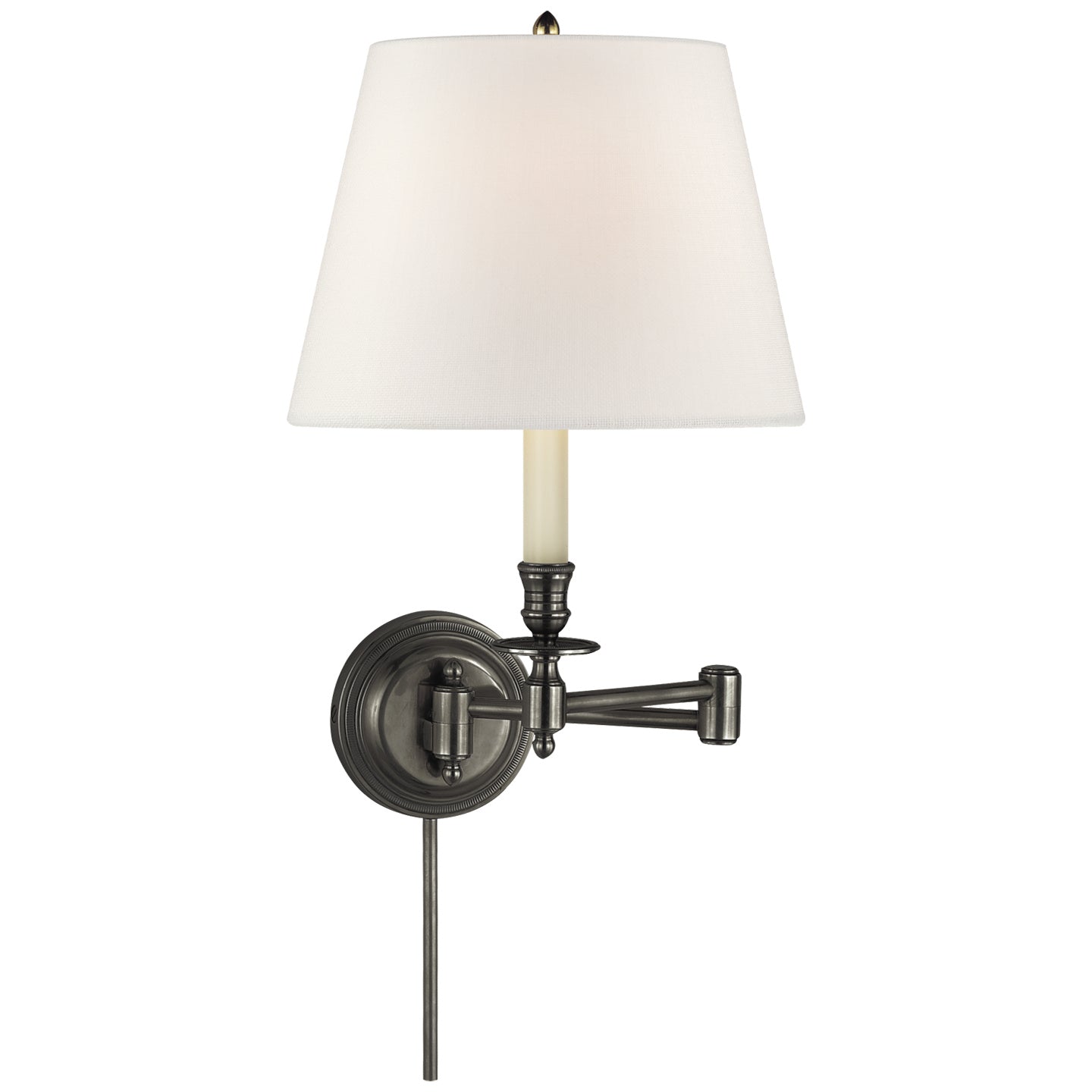 Candle Stick Swing Arm Wall Sconce