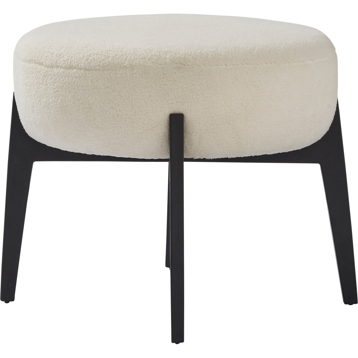 Tabouret Micha blanc, noir