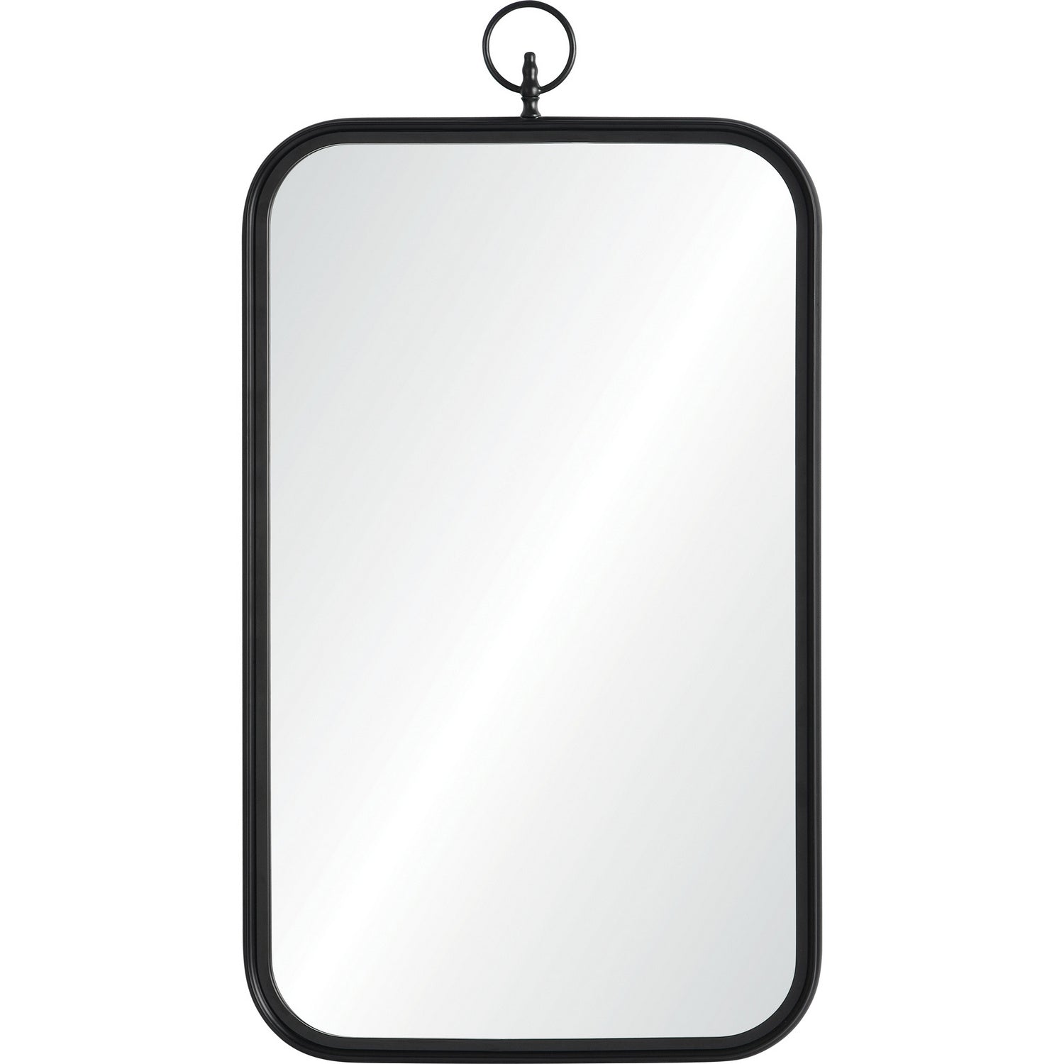 Priscilla Mirror in Matte Black