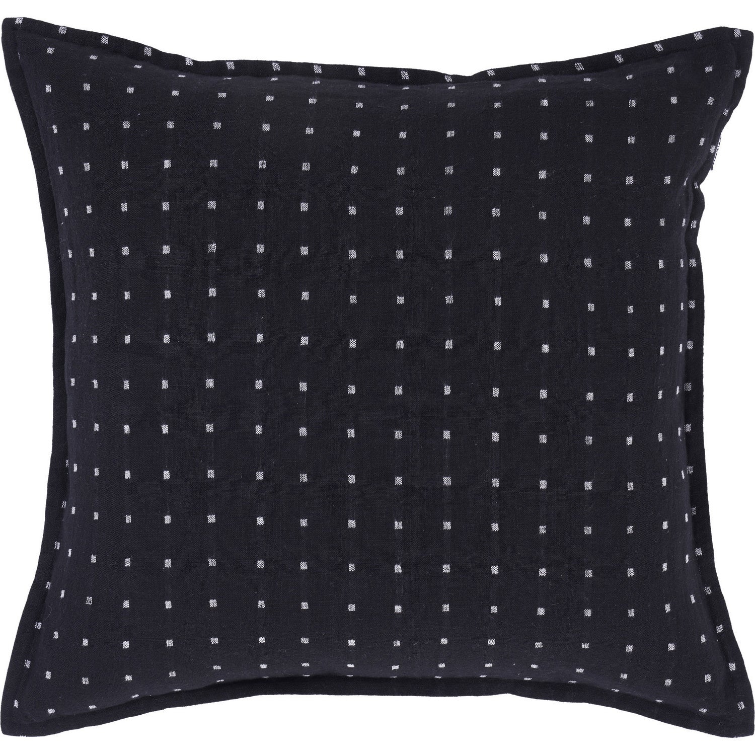 Coussin Brittany noir et blanc