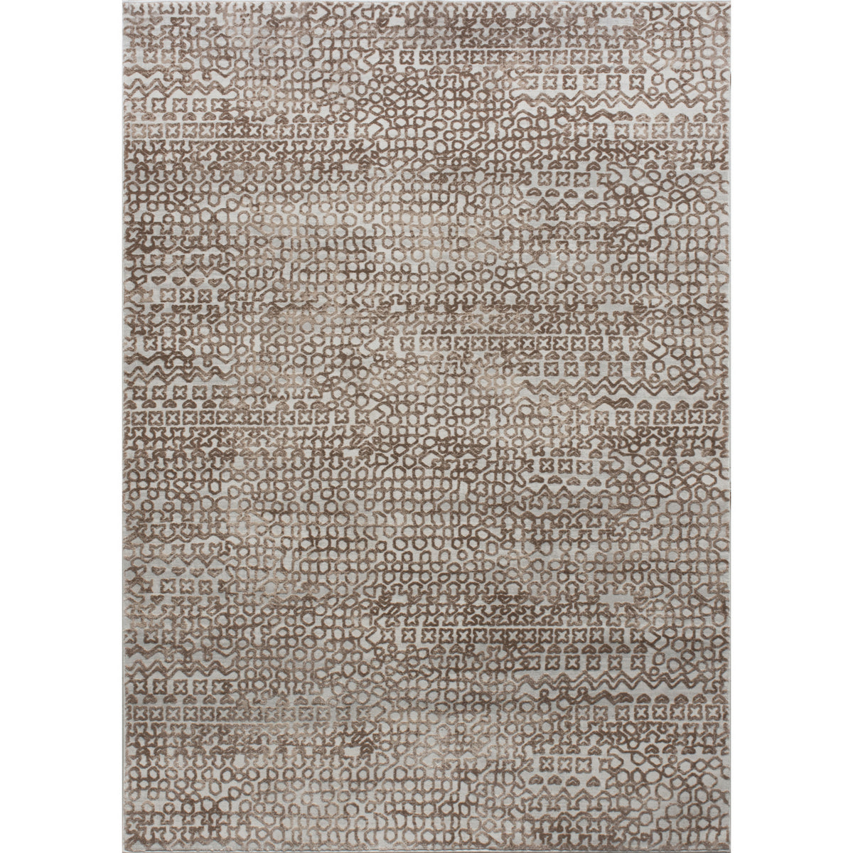 Ariella Rug in Brown, Grey