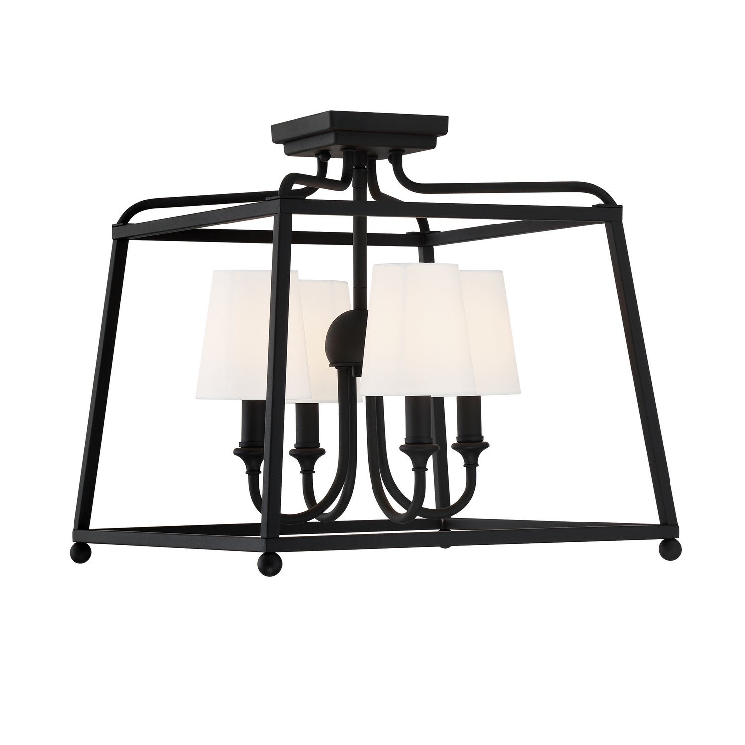 Sylvan Four Light Semi Flush Mount