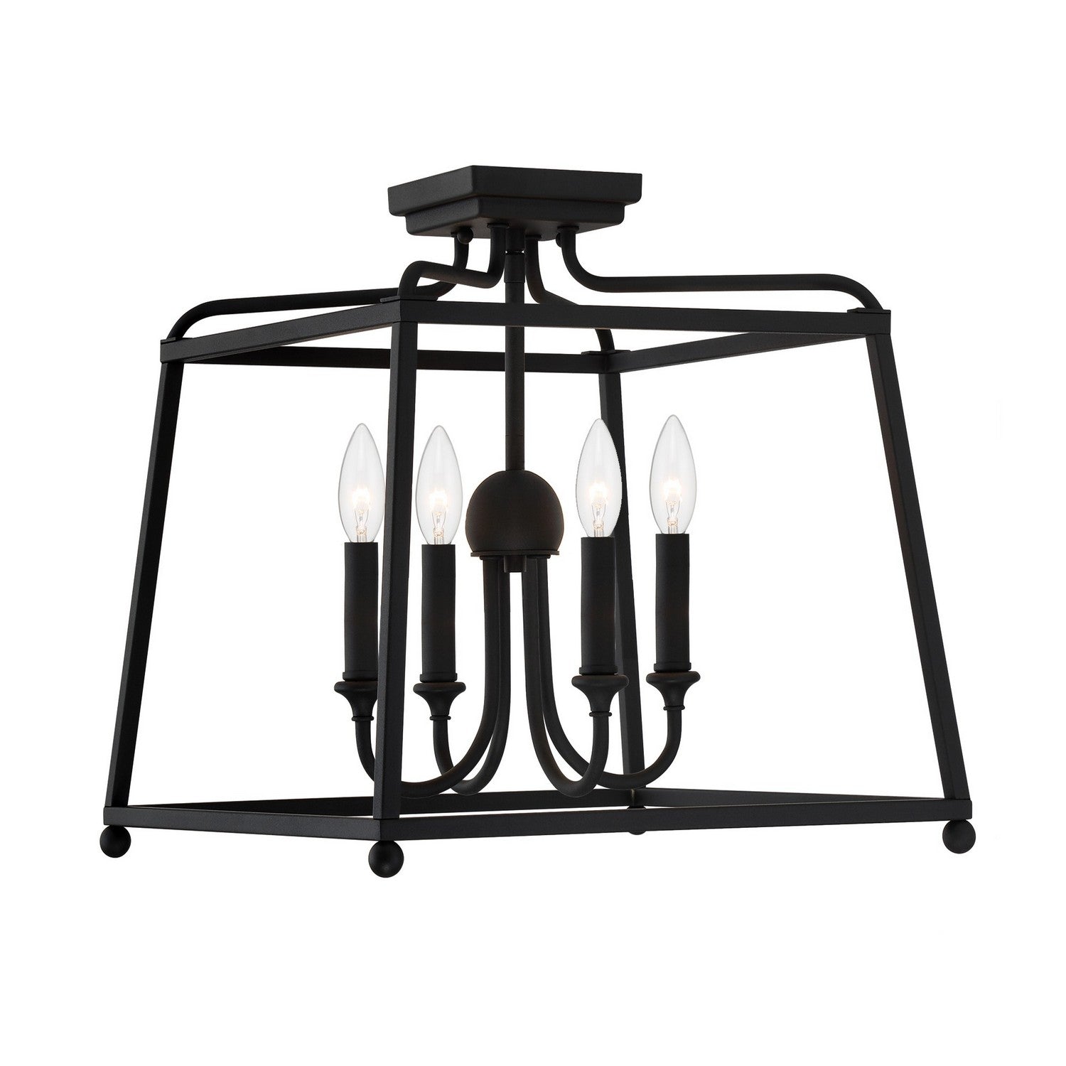 Sylvan Four Light Semi Flush Mount