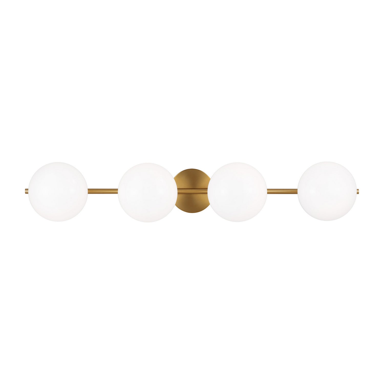 Miroir de courtoisie Lune à quatre ampoules