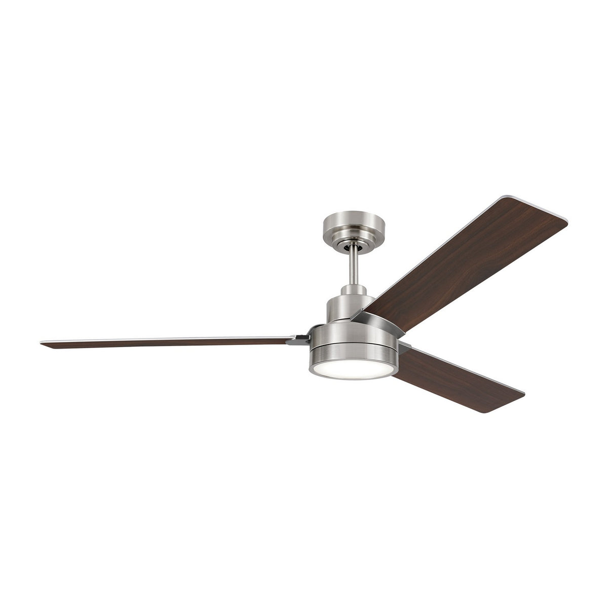Jovie 58" Ceiling Fan in Brushed Steel