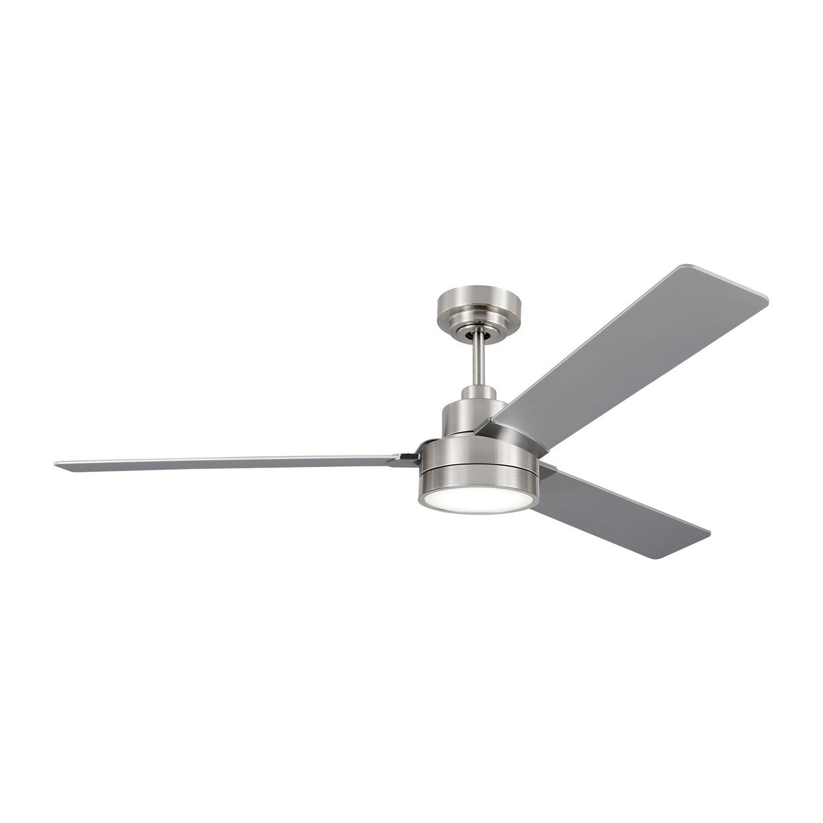 Jovie 58" Ceiling Fan in Brushed Steel