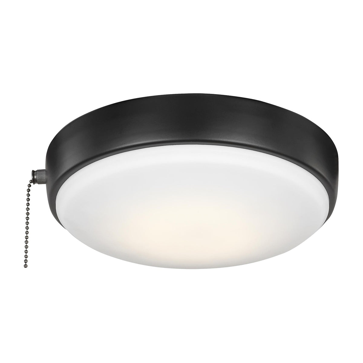 Universal LED Ceiling Fan Light Kit in Matte Black
