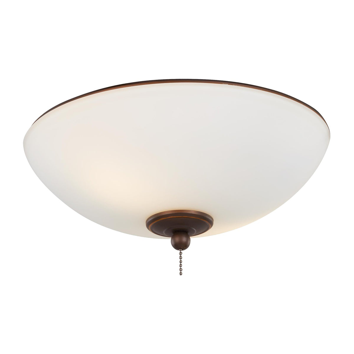 Universal LED Ceiling Fan Light Kit in Roman Bronze