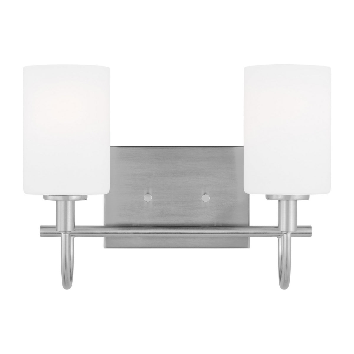 Meuble-lavabo Oak Moore à deux lumières