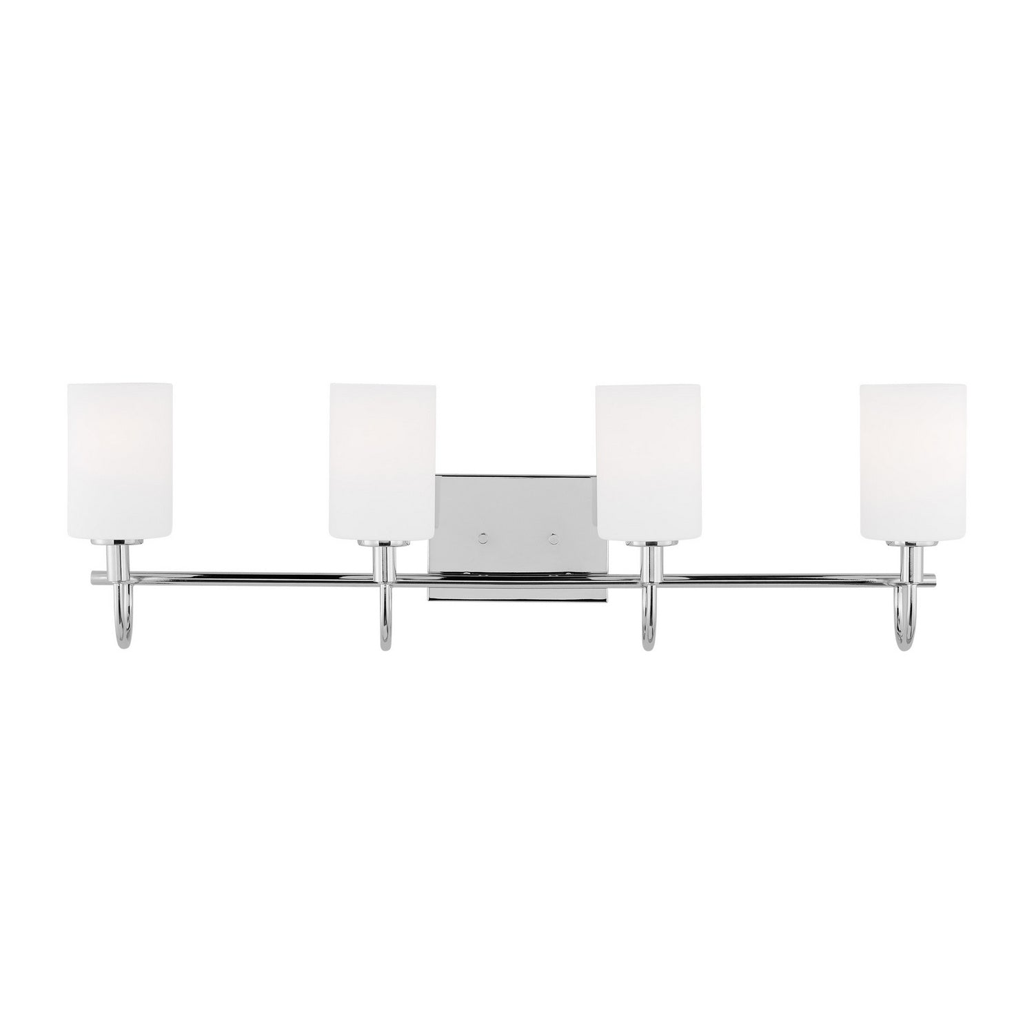 Oak Moore Four Light Bath Vanity