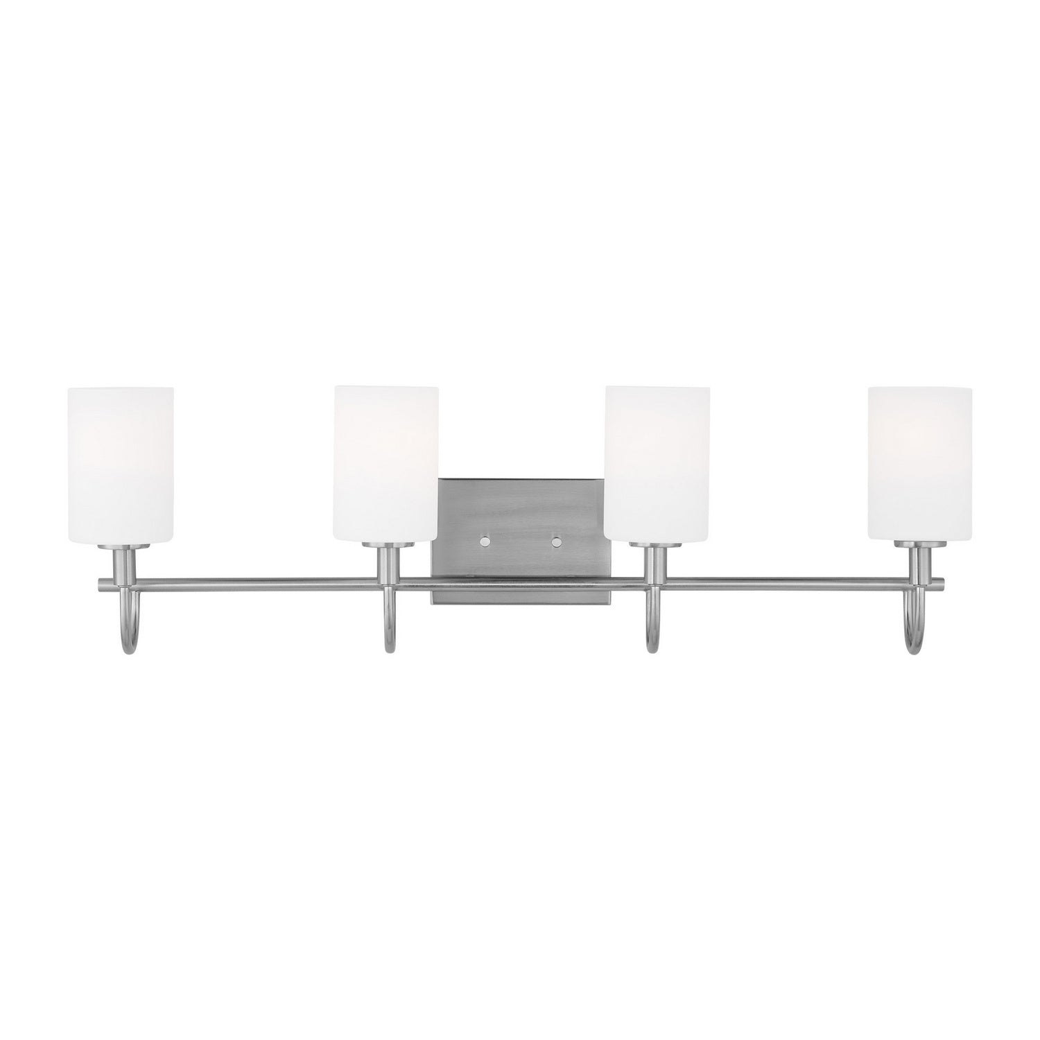 Oak Moore Four Light Bath Vanity