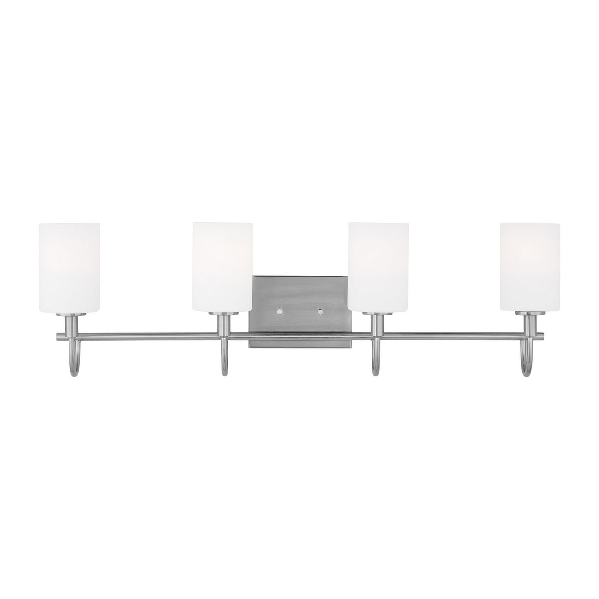 Oak Moore Four Light Bath Vanity