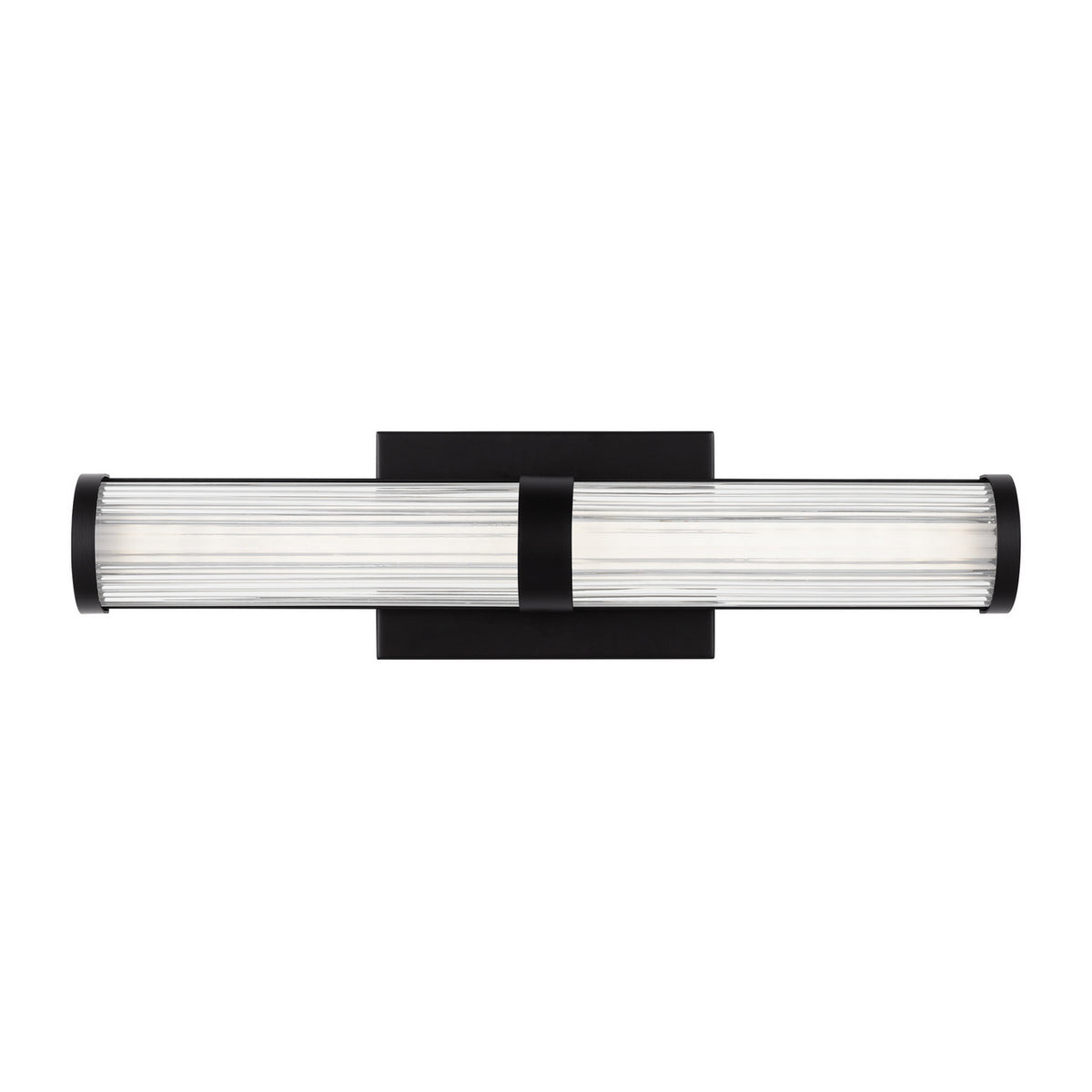 Syden LED Bath Wall Sconce in Midnight Black