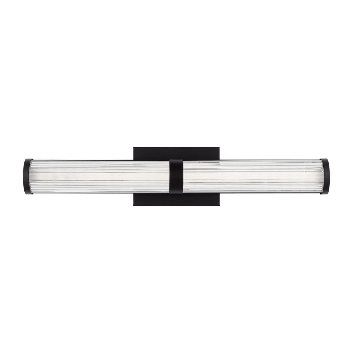 Syden LED Bath Wall Sconce in Midnight Black