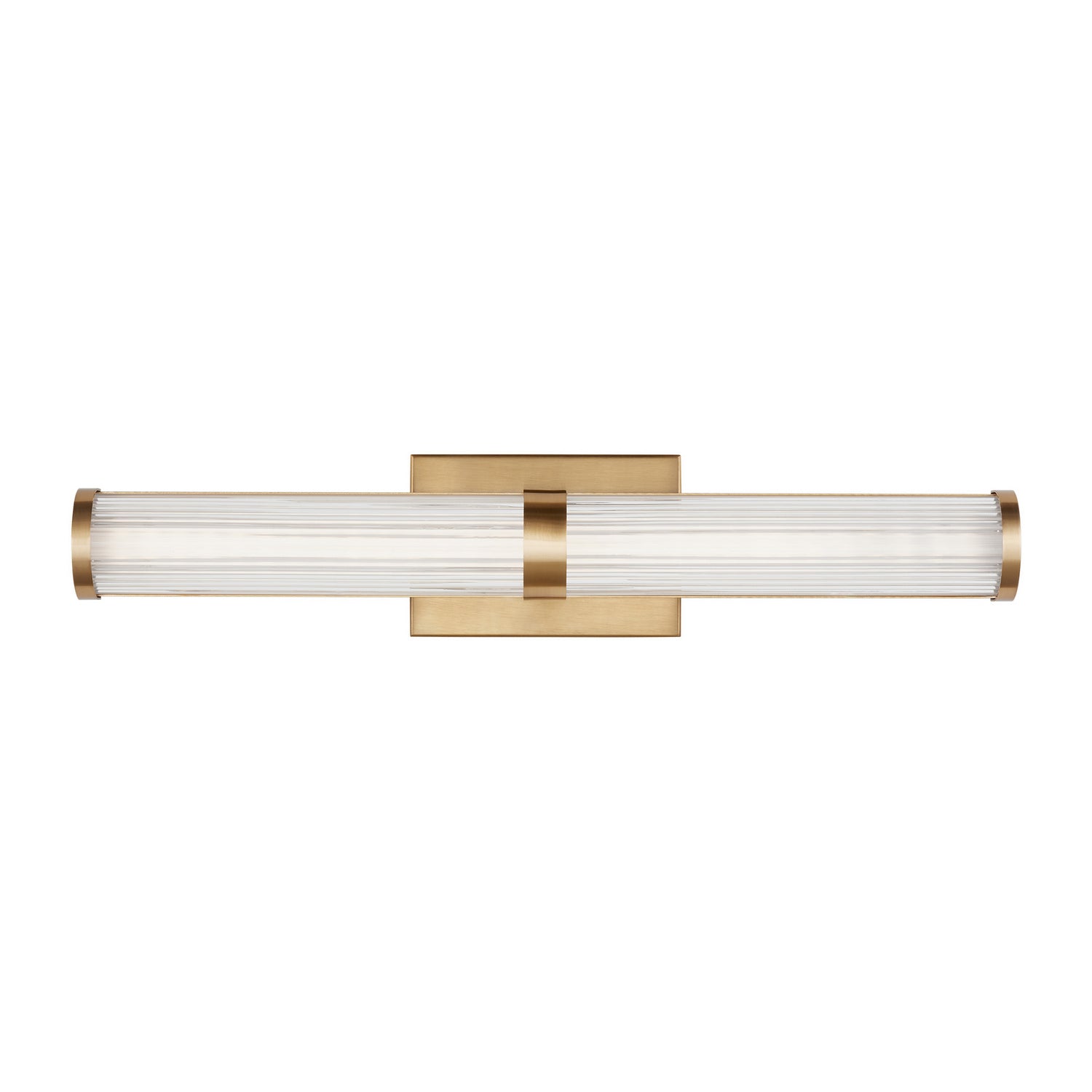 Syden Medium LED Wall / Bath in Satin brass.