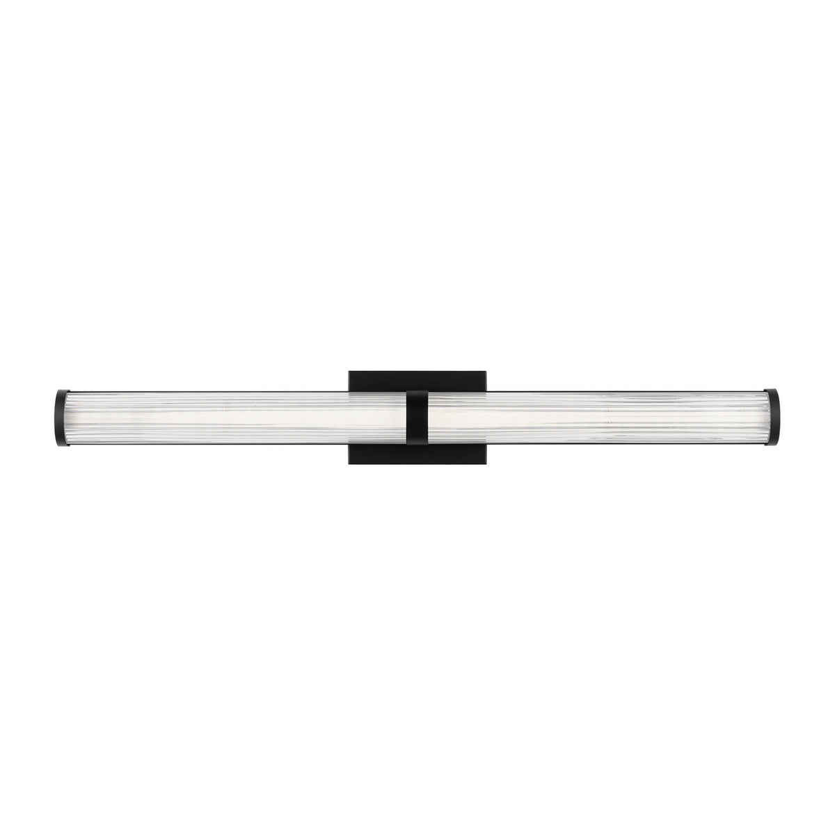 Syden LED Bath Wall Sconce in Midnight Black