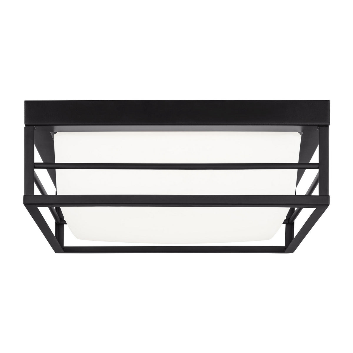 Dearborn LED Flush Mount in Midnight Black