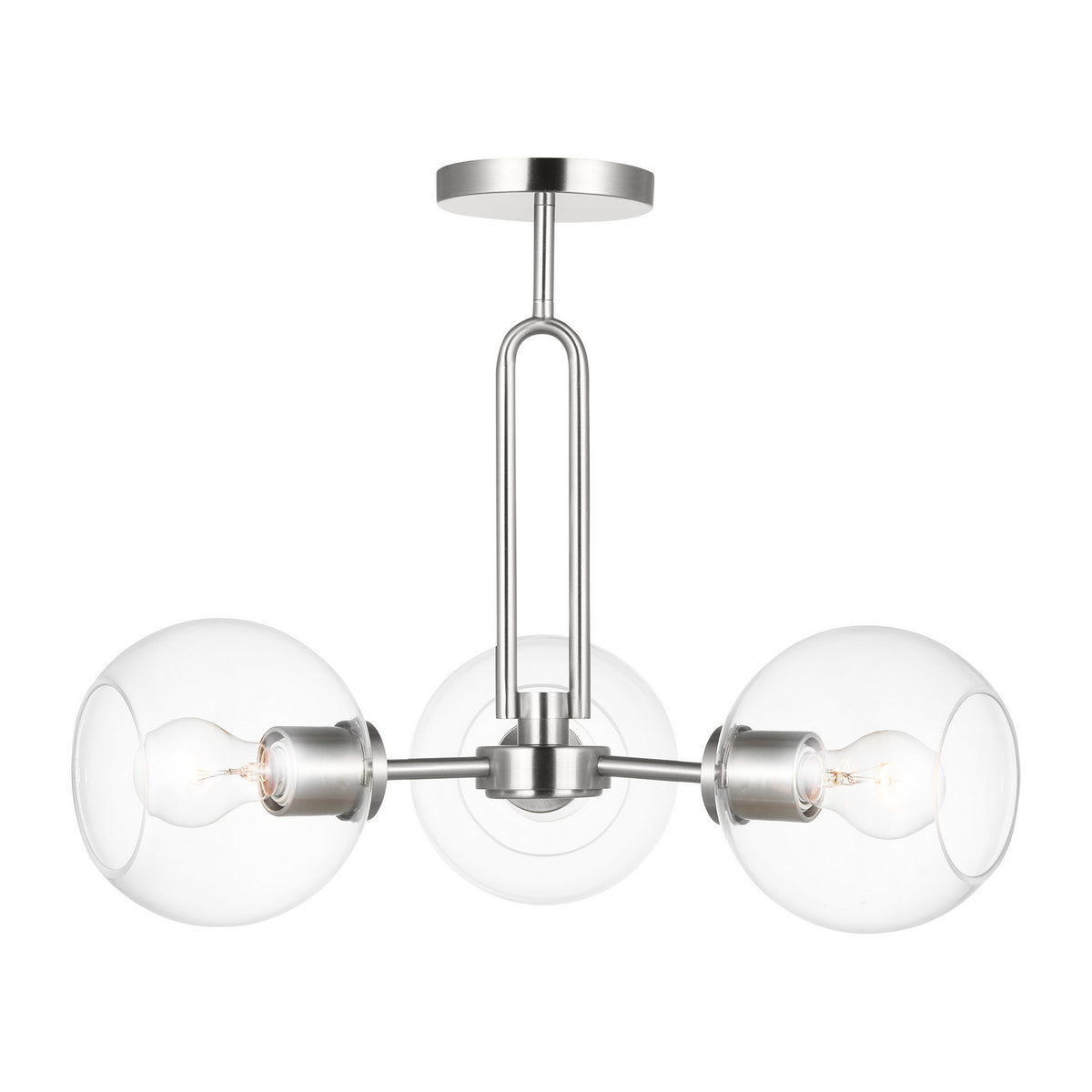 Codyn Three Light Semi-Flush Mount