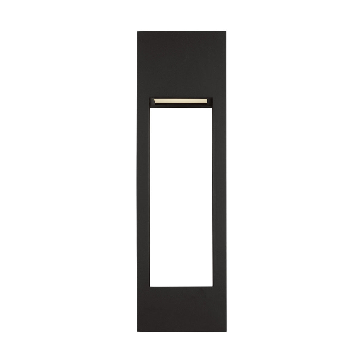 Testa LED Outdoor Wall Lantern in Black