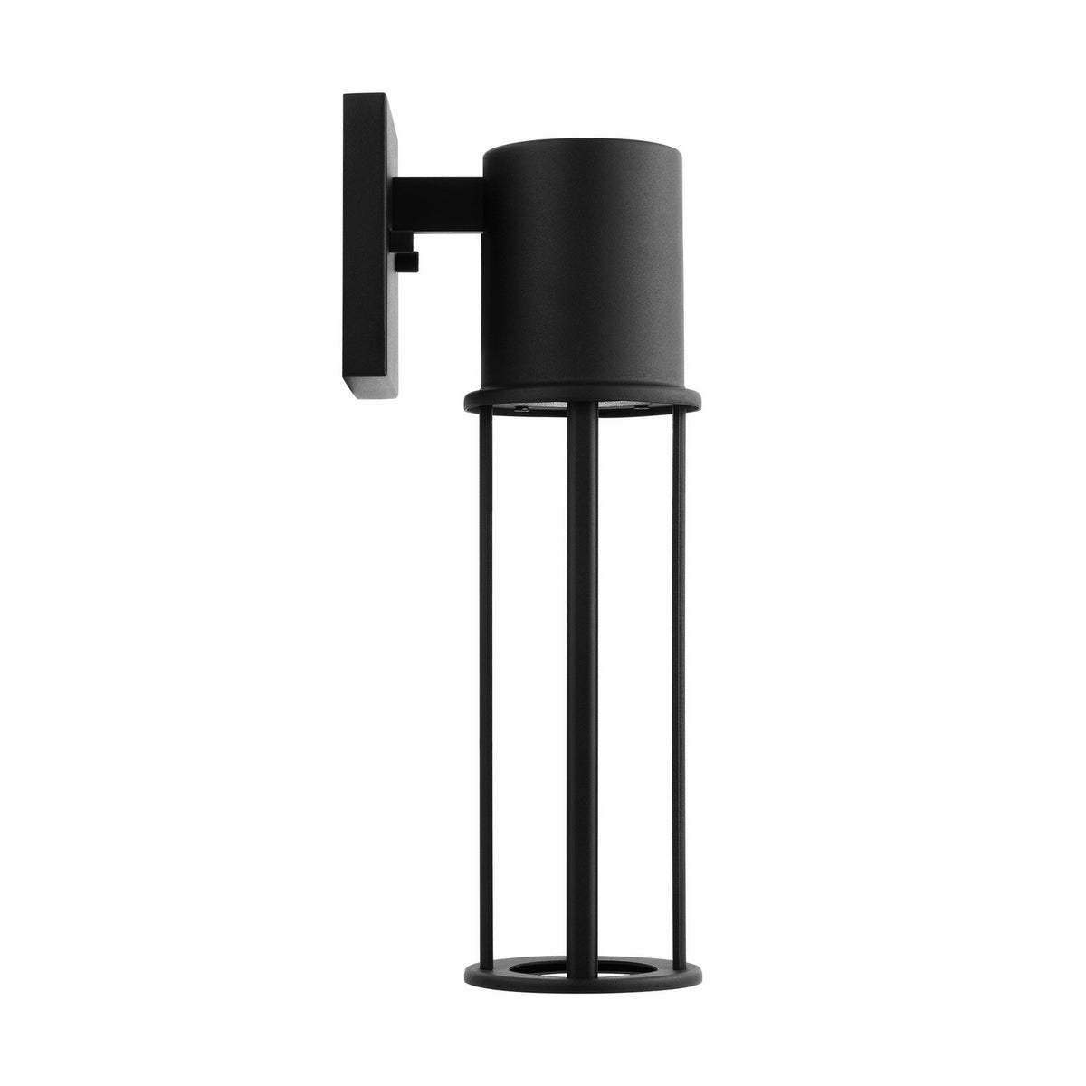 Union LED Outdoor Wall Lantern in Black
