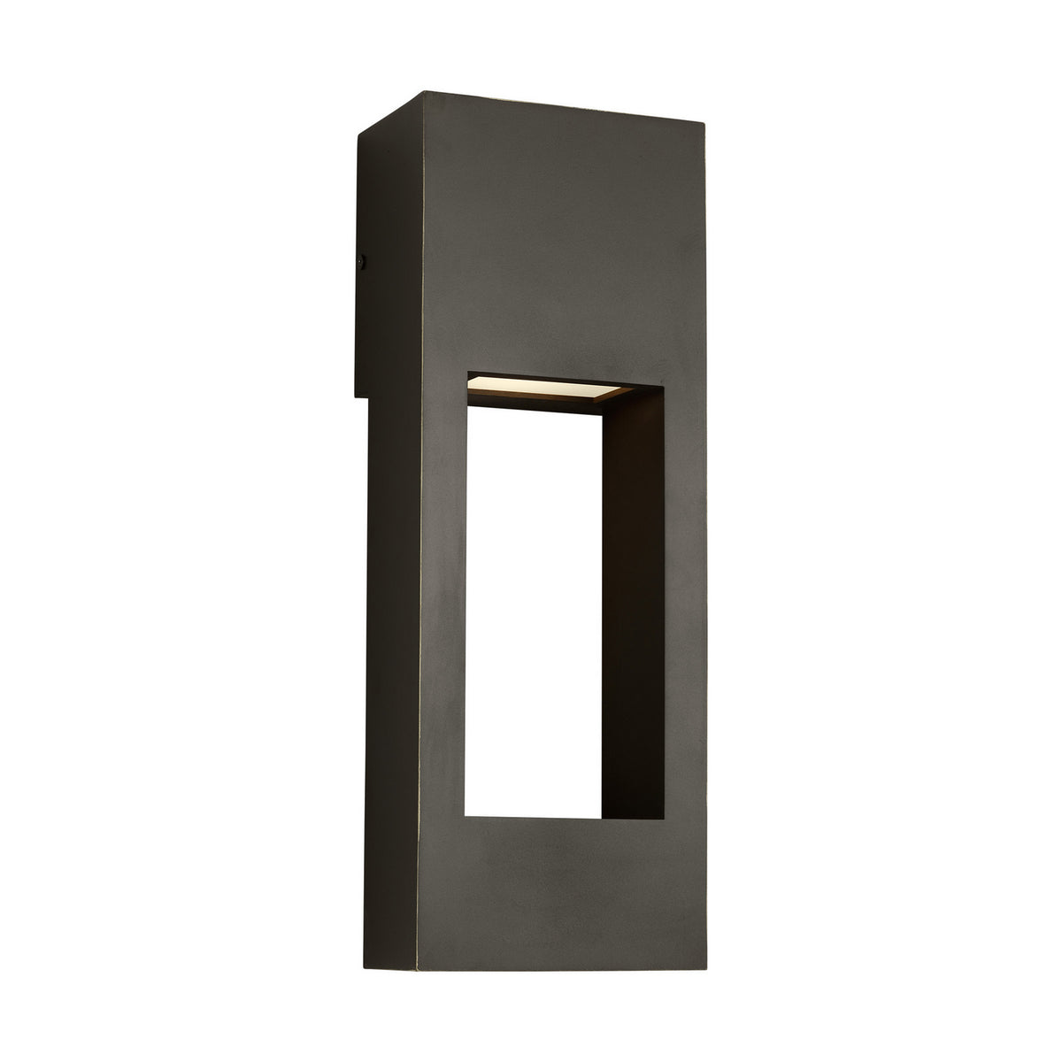 Testa LED Outdoor Wall Lantern in Antique Bronze