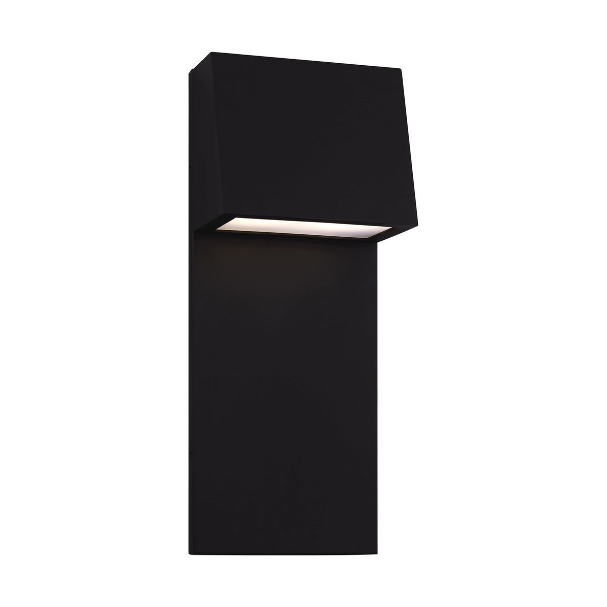 Rocha LED Outdoor Wall Lantern in Black