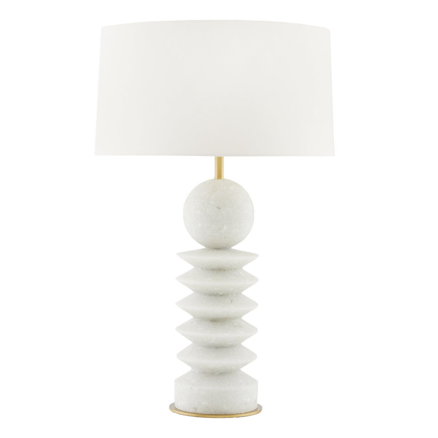 Roxbury One Light Table Lamp in Ivory