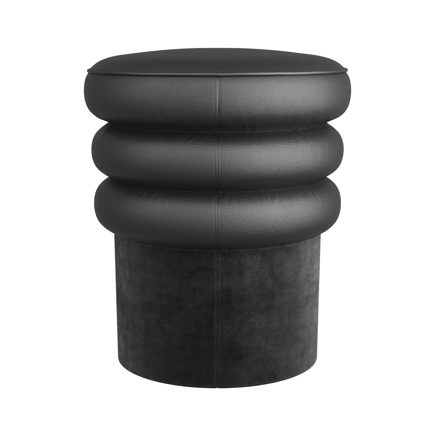 Rollo Ottomon in Black