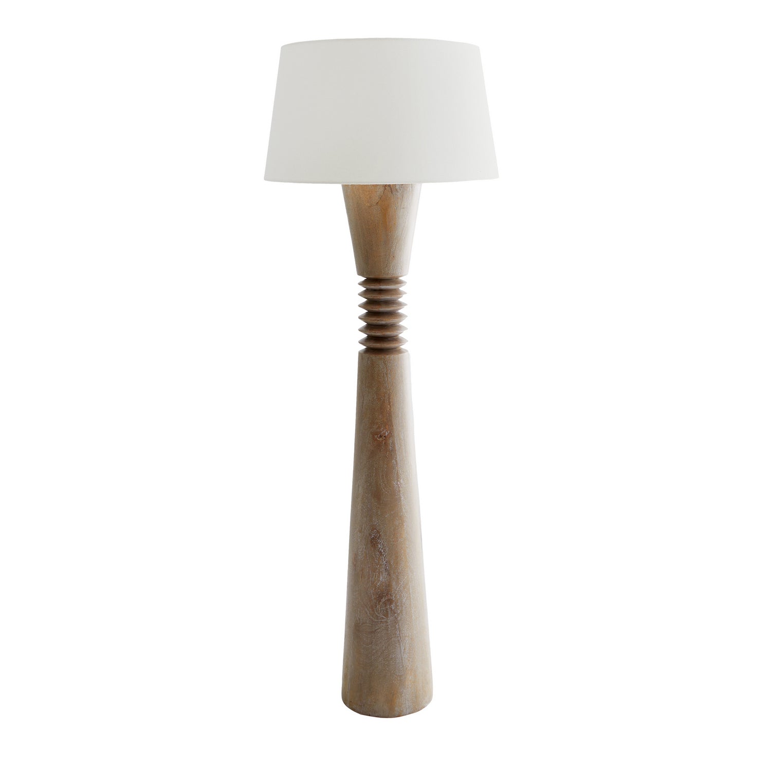 Sedona One Light Floor Lamp in Cerused Oak