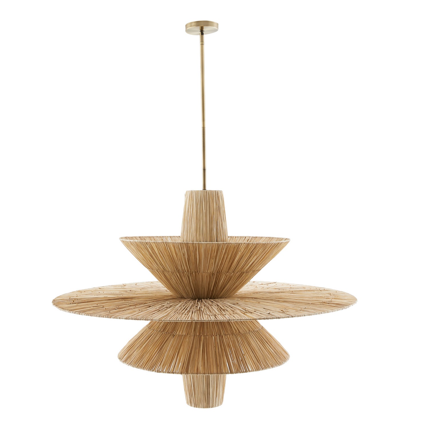 Shay One Light Chandelier in Natural