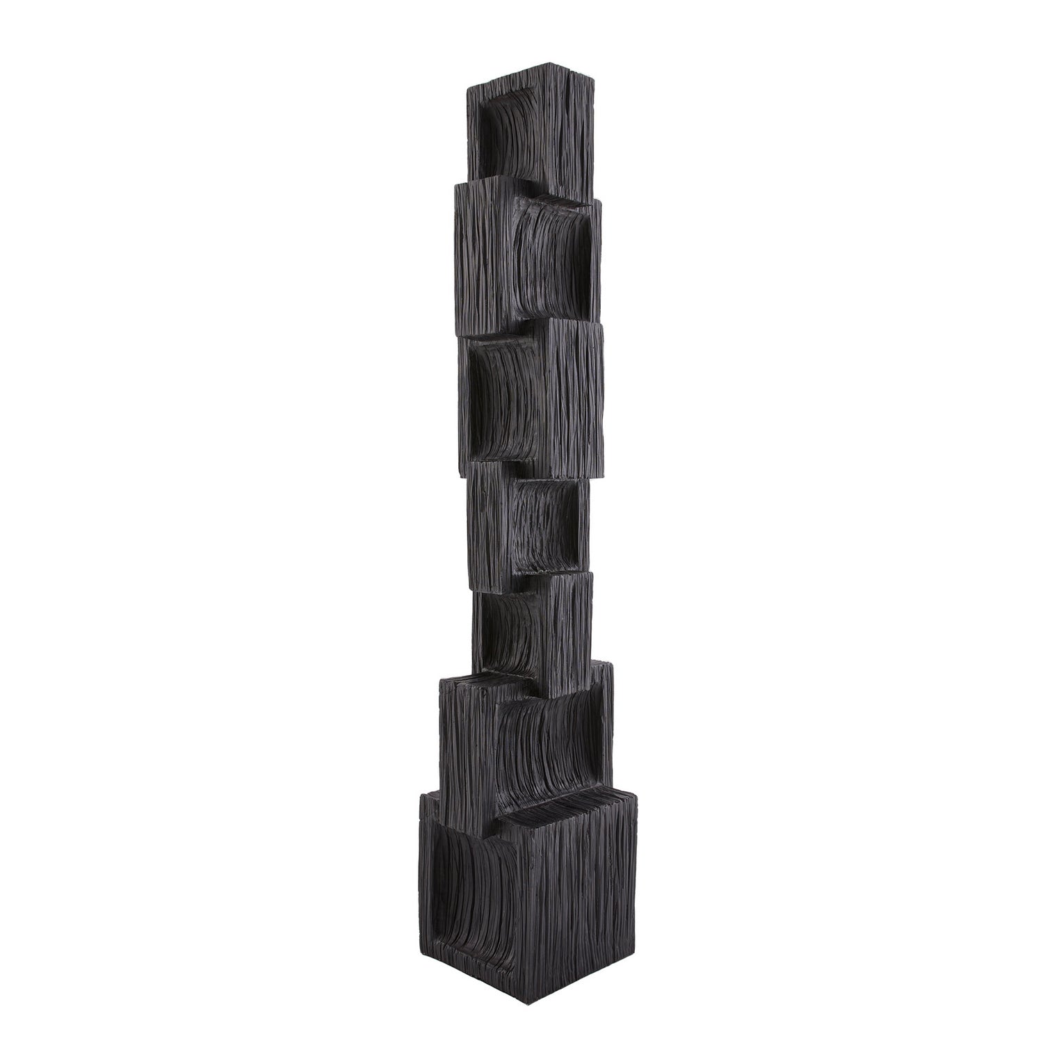 Rollins Floor Sculpture in Ebony