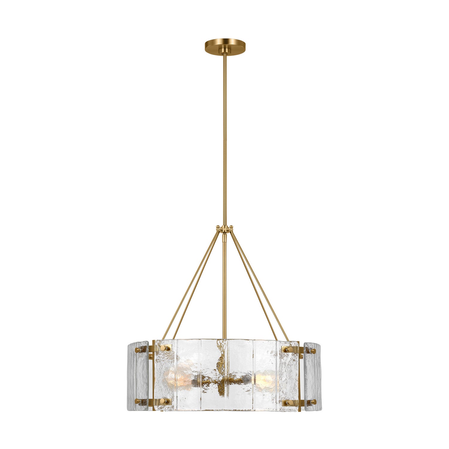 Lustre Calvert à quatre lumières