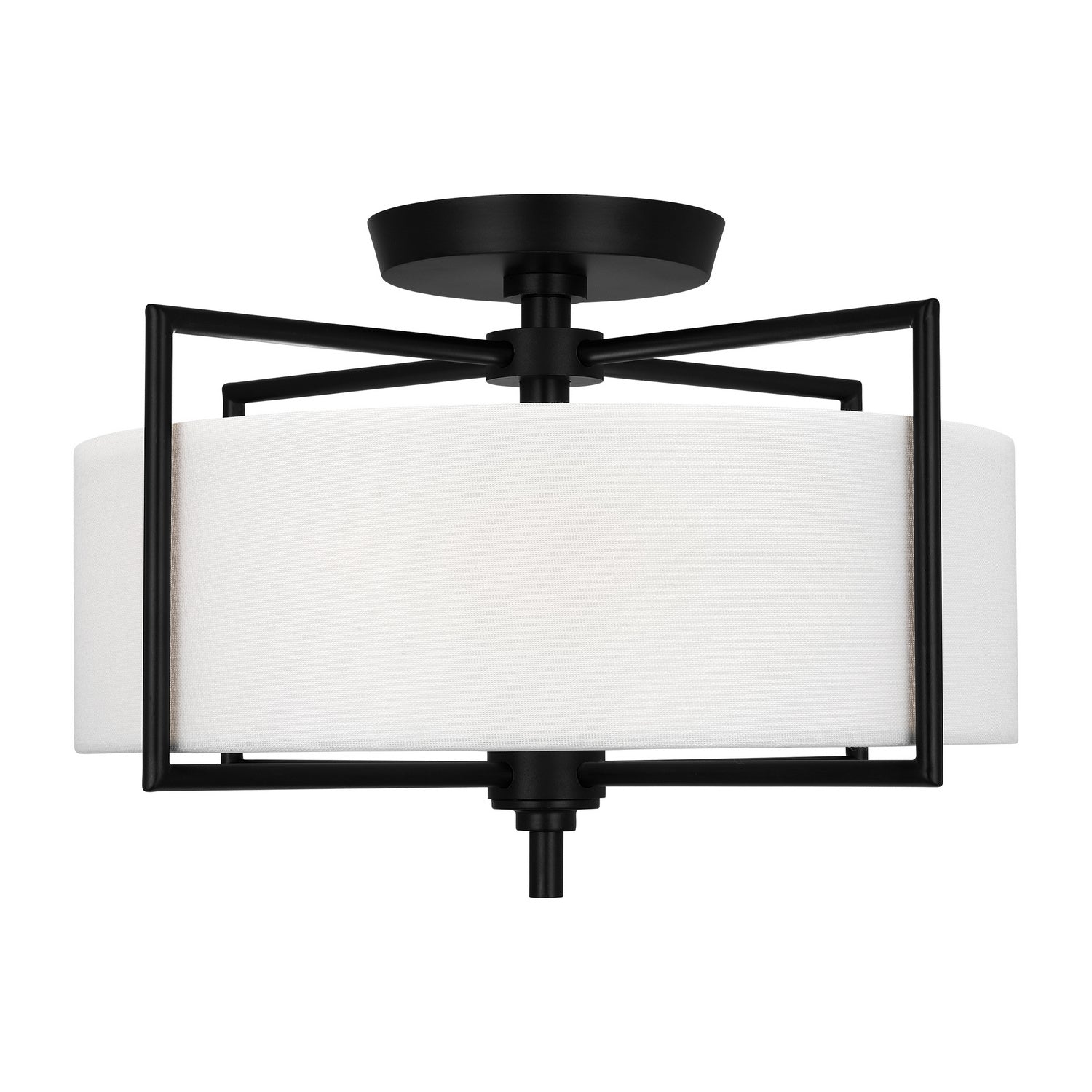 Perno Two Light Semi-Flush Mount