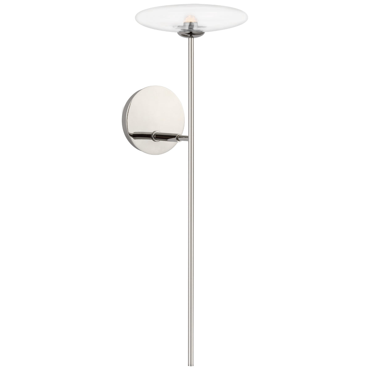 Calvino LED Wall Sconce in Polished Nickel