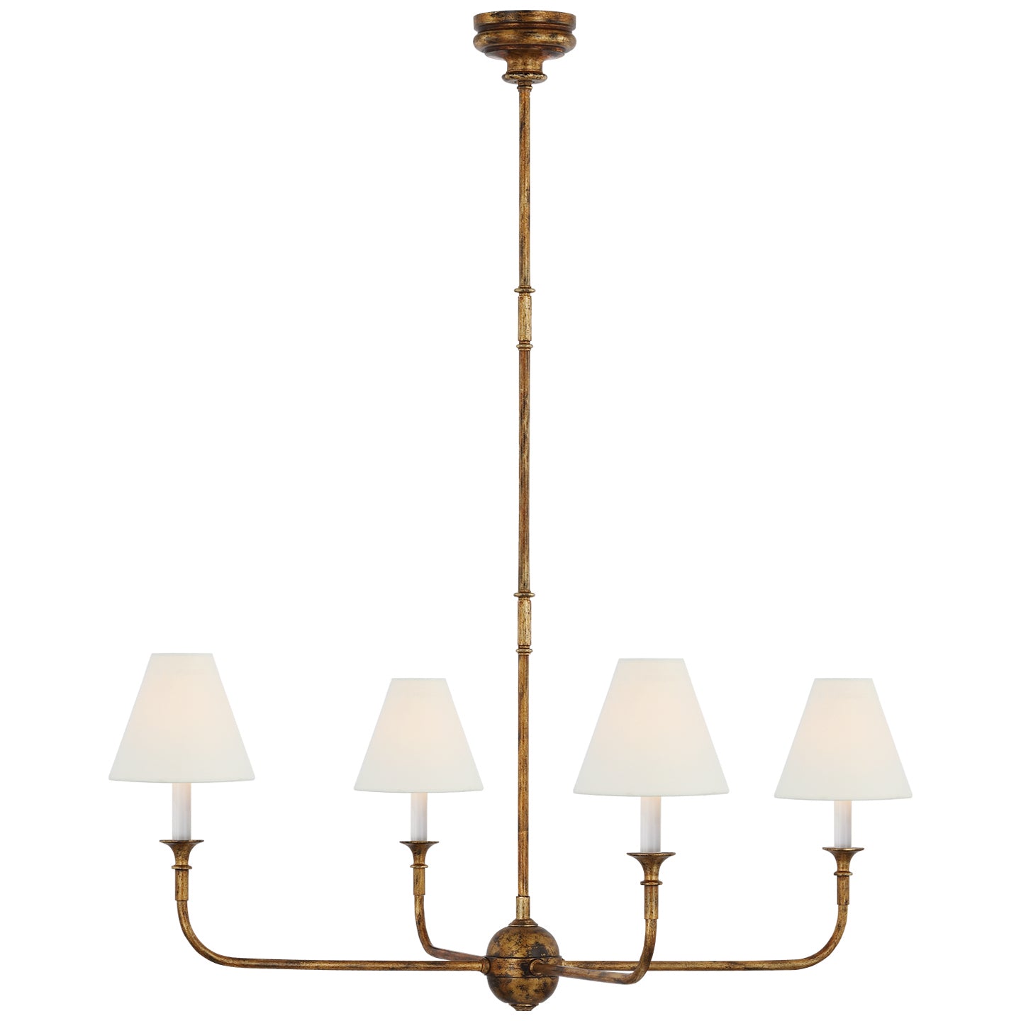 Lustre Piaf à quatre lumières