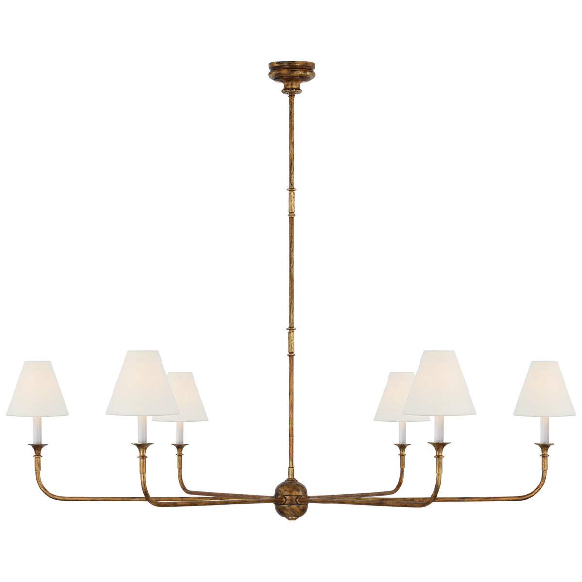 Piaf Six Light Chandelier
